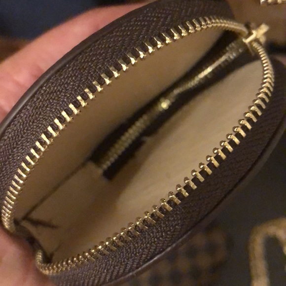 Trio pouch Damien Ebene checkered pattern - Picture 5 of 9